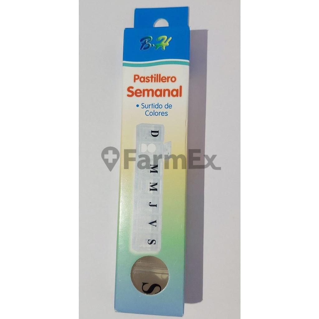 Pastillero Semanal x 1 unidad B.H